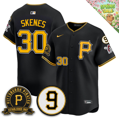 PIT 2026 Limited City Connect Jersey - Bill Mazeroski & EST 1887 Patch - All Stitched
