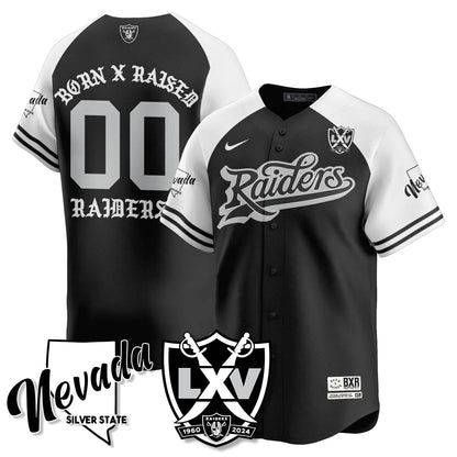 LVR Born x Raised Baseball Jersey - All Stitched