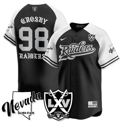 LVR Born x Raised Baseball Jersey - All Stitched