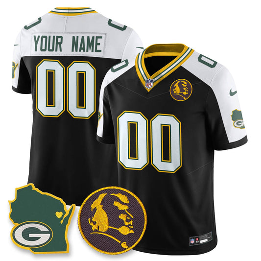 GB Vapor Limited Custom Jersey - John Madden Patch - All Stitched