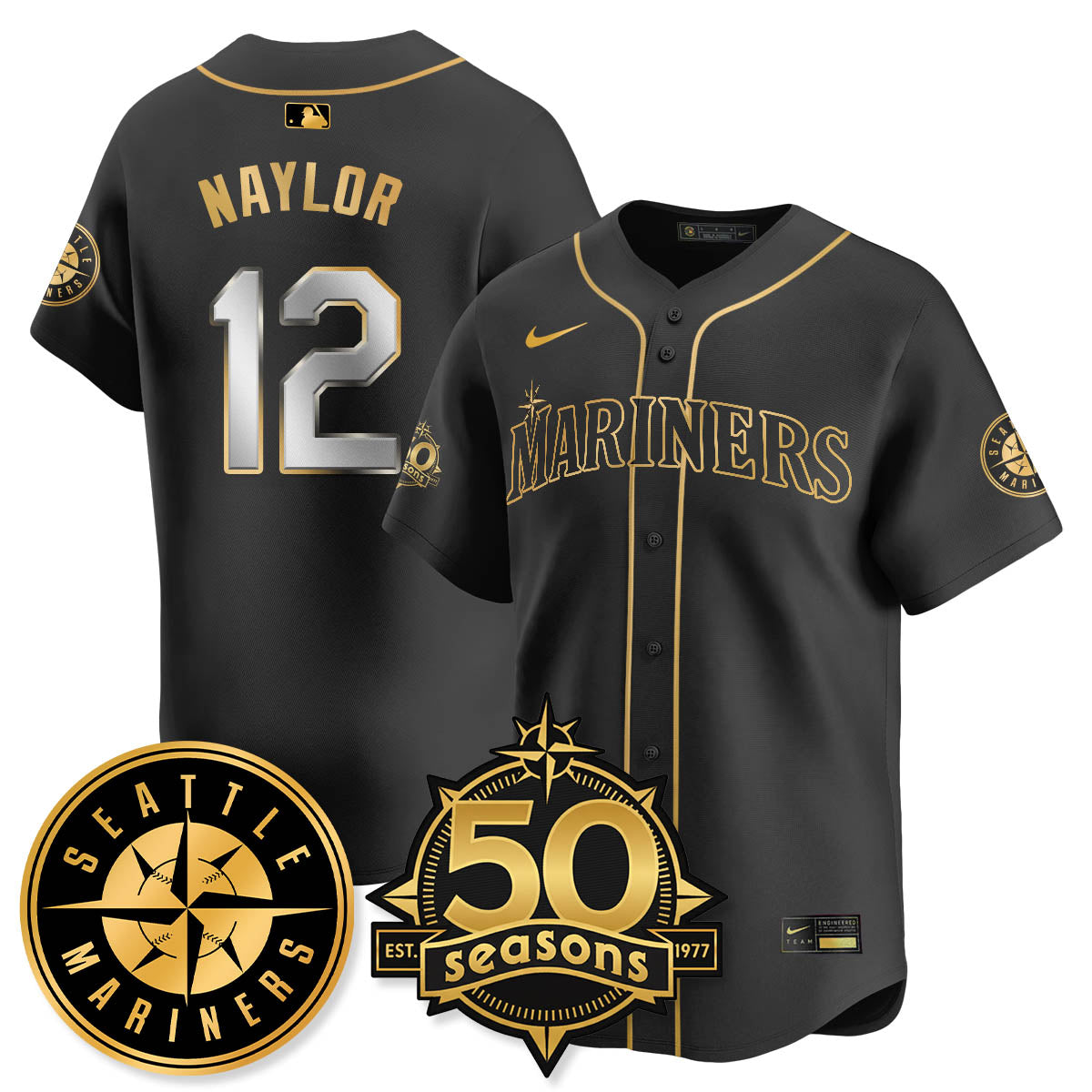 SEA Vapor Premier Limited Jersey - 50th Anniversary - All Stitched