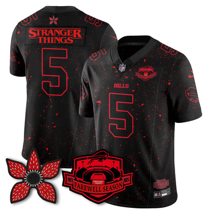 BUF 'Stranger Things Edition' Vapor Limited Jersey - All Stitched