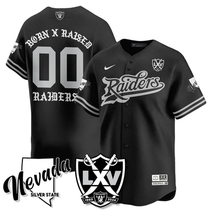 LVR Born x Raised Baseball Jersey - All Stitched