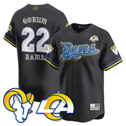 LAR Born x Raised Baseball Jersey - All Stitched