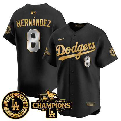 LAD World Series NL Champions Jersey - All Stitched