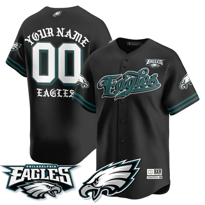 Custom PHI Born x Raised Baseball Jersey - All Stitched