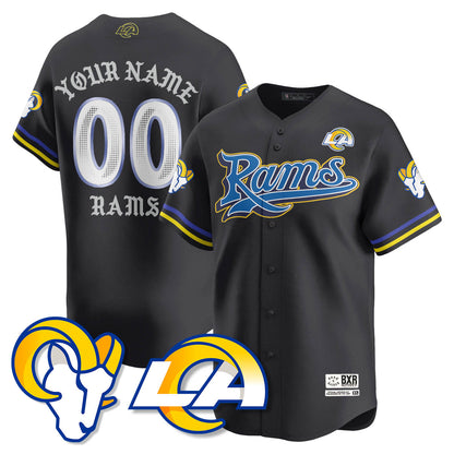 Custom LAR Born x Raised Baseball Jersey - All Stitched