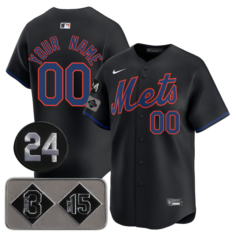 NYM Limited Custom Jersey -  Amazing Patch - All Stitched