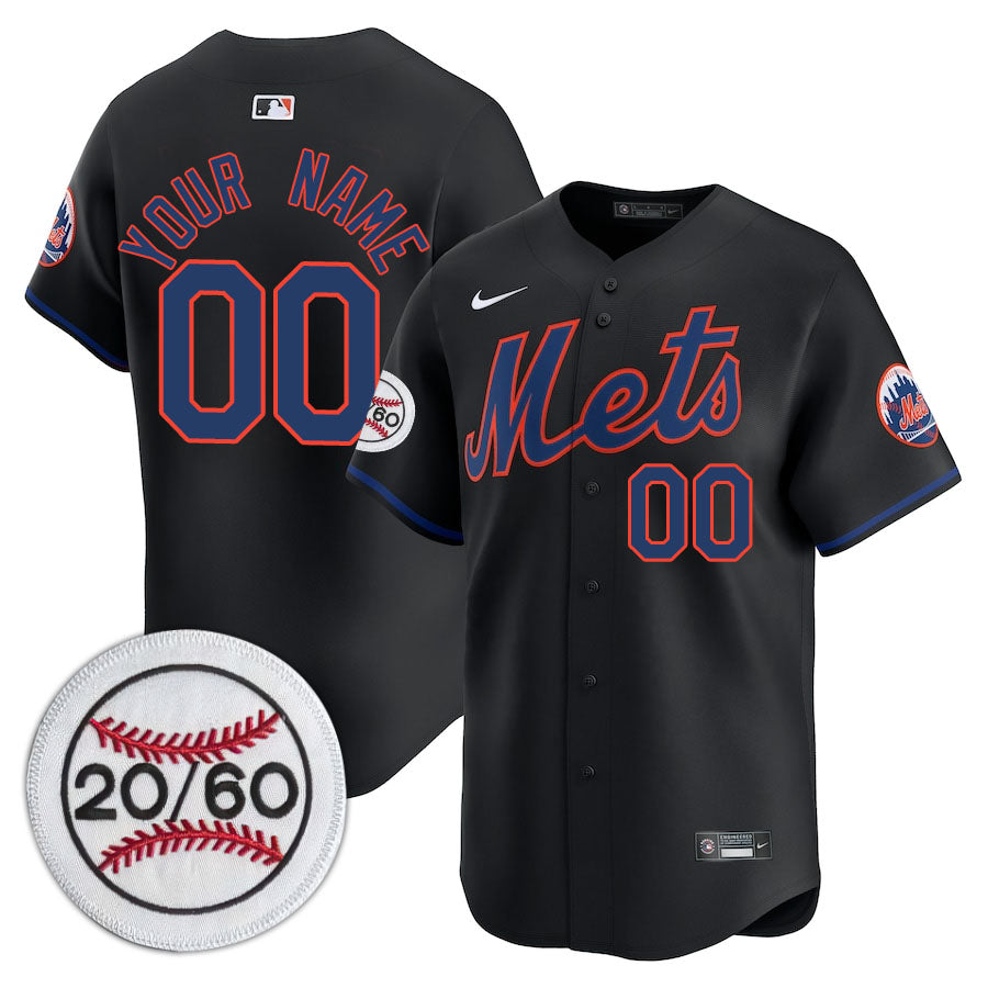 NYM Limited Custom Jersey -  Amazing Patch - All Stitched