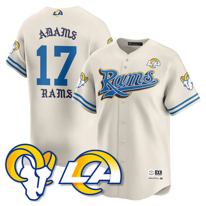 LAR Born x Raised Baseball Jersey - All Stitched