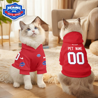 BUF “Rivalries” Pet Hoodie