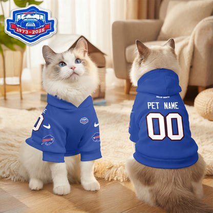 BUF “Rivalries” Pet Hoodie