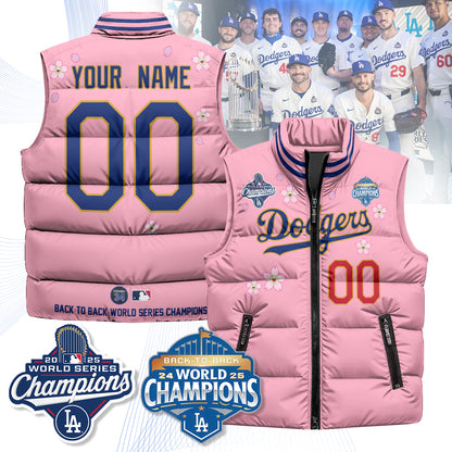 LAD Tokyo 2025 World Series Champions Puffer Vest