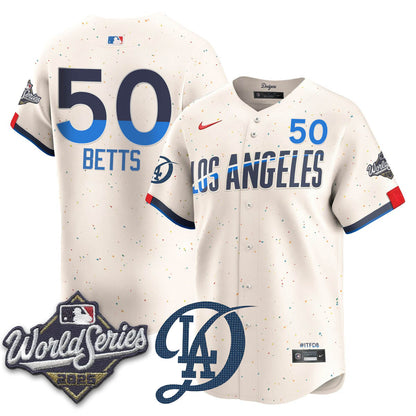 LAD 2025 World Series Jersey - All Stitched