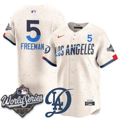 LAD 2025 World Series Jersey - All Stitched