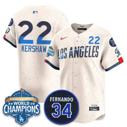 LAD 2025 Back To Back Champions Jersey - All Stitched