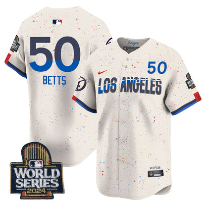 LAD World Series 2024 Jersey - All Stitched