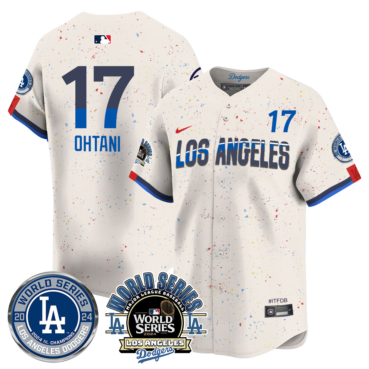 LAD World Series 2024 Jersey - All Stitched