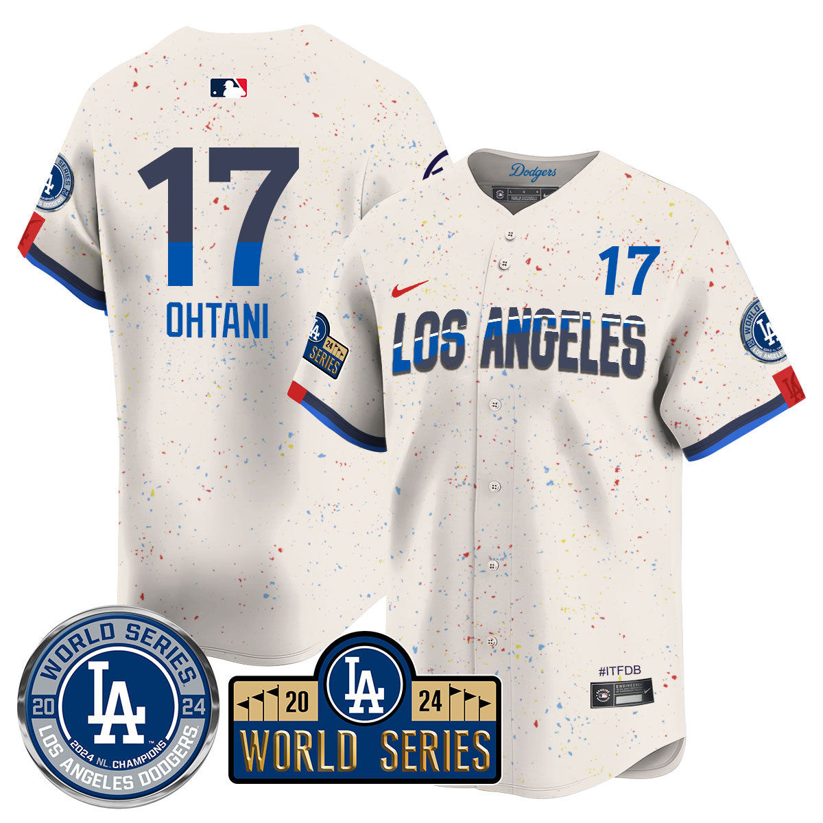 LAD World Series 2024 Jersey - All Stitched