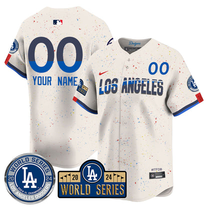 LAD World Series 2024 Custom Jersey - All Stitched