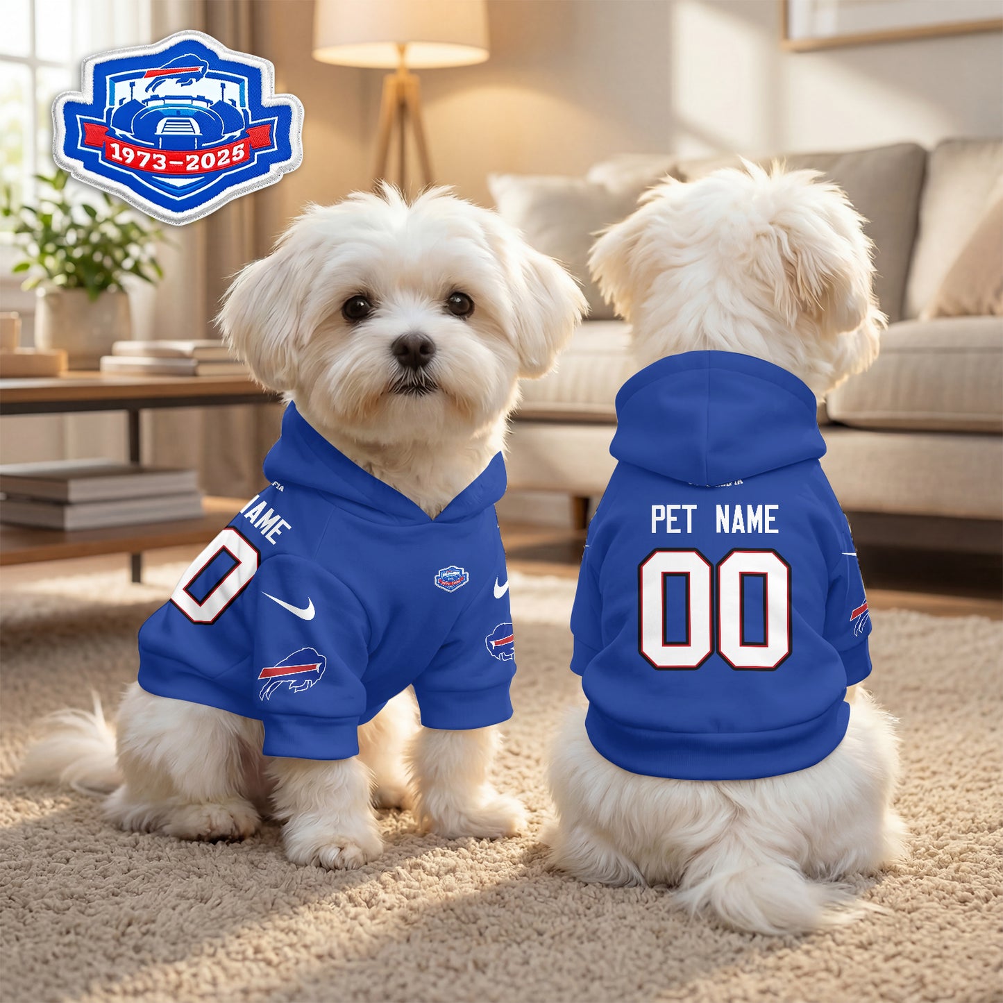 BUF “Rivalries” Pet Hoodie
