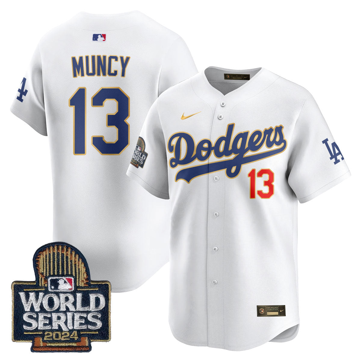 LAD World Series 2024 Jersey - All Stitched