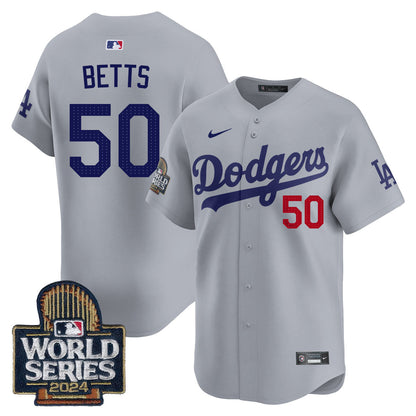 LAD World Series 2024 Jersey - All Stitched