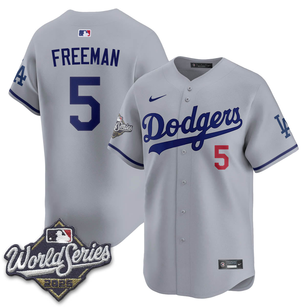 LAD 2025 World Series Jersey - All Stitched