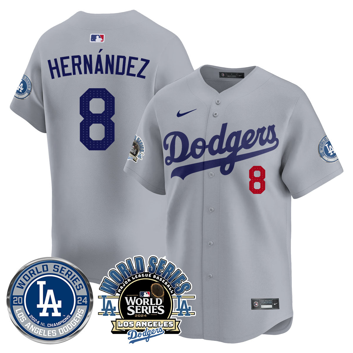 LAD World Series 2024 Jersey - All Stitched