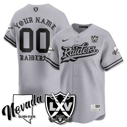 Custom LVR Born x Raised Baseball Jersey - All Stitched