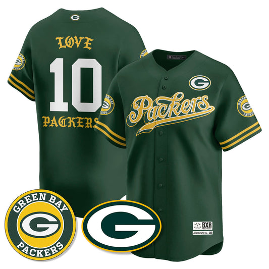 GB Born x Raised Baseball Jersey - All Stitched