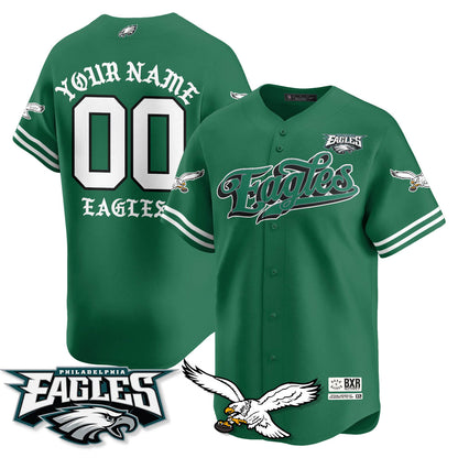 Custom PHI Born x Raised Baseball Jersey - All Stitched