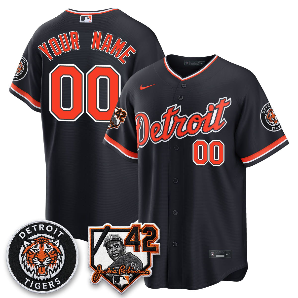 DET 2026 Jackie Robinson Day Vapor Limited Jersey - All Stitched