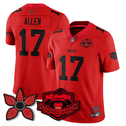 BUF 'Stranger Things Edition' Vapor Limited Jersey - All Stitched