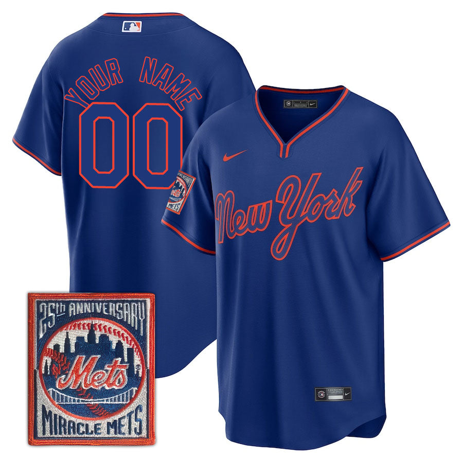 NYM Limited Custom Jersey -  Amazing Patch - All Stitched