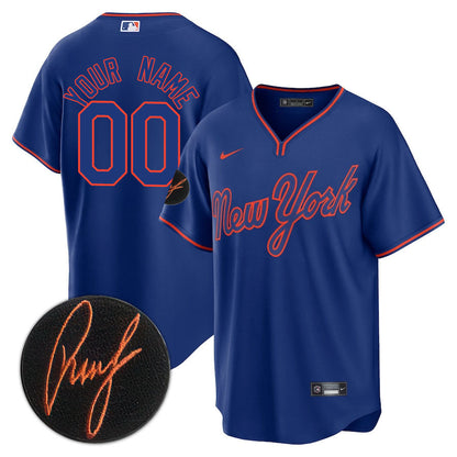 NYM Limited Custom Jersey -  Amazing Patch - All Stitched