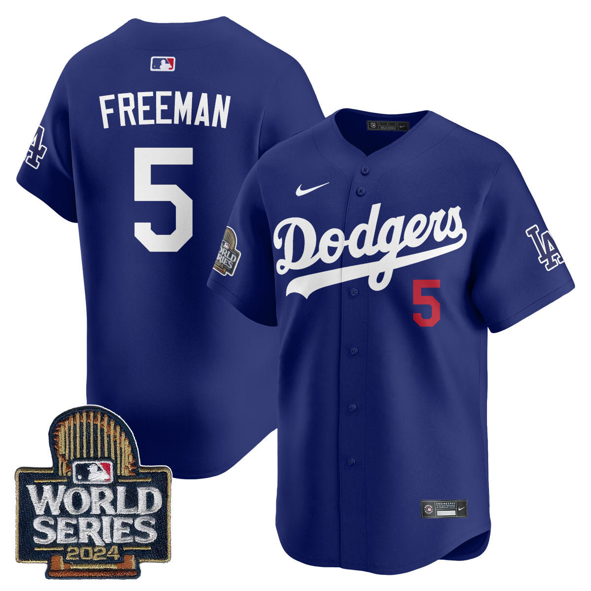 LAD World Series 2024 Jersey - All Stitched