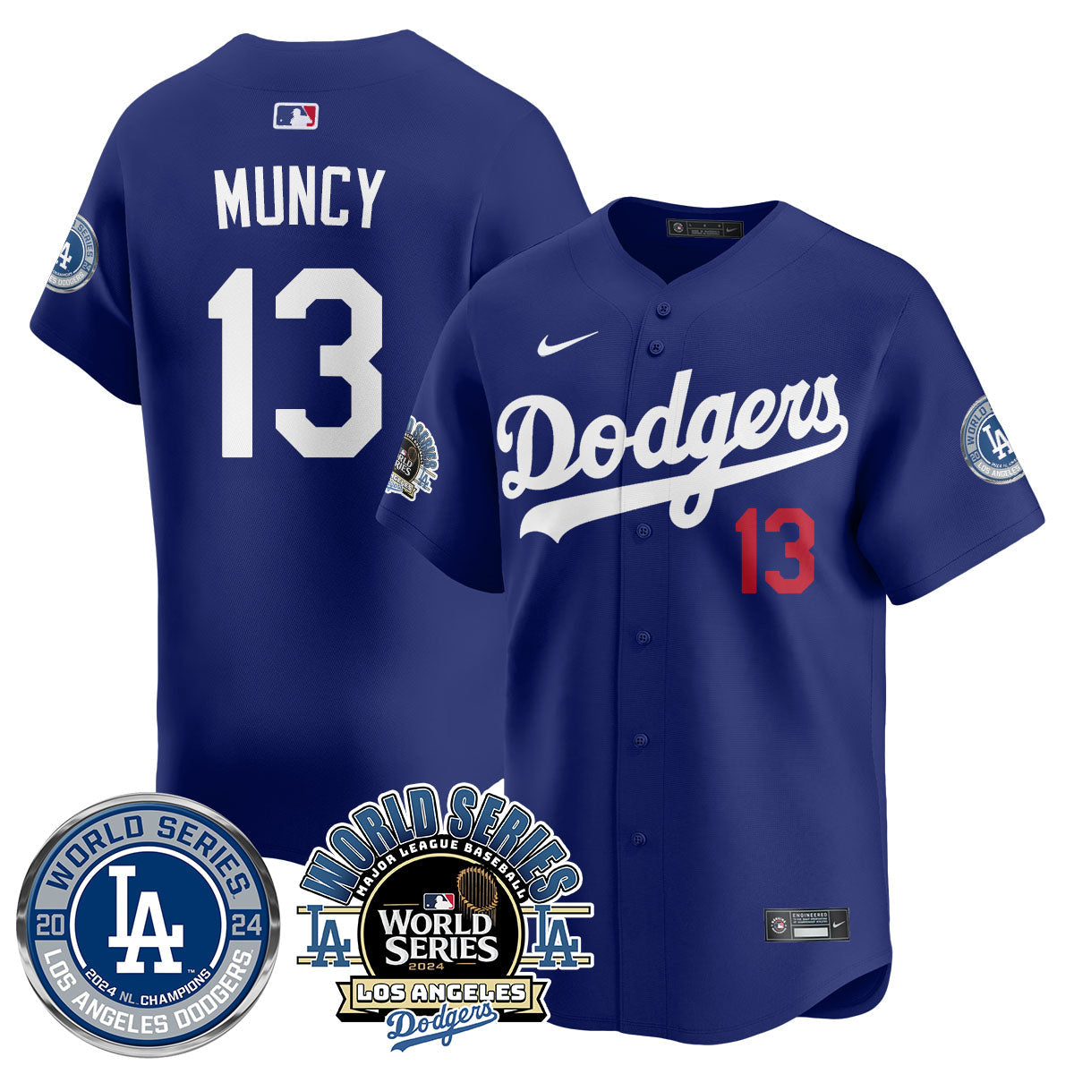 LAD World Series 2024 Jersey - All Stitched