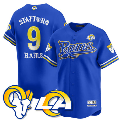 LAR Born x Raised Baseball Jersey - All Stitched