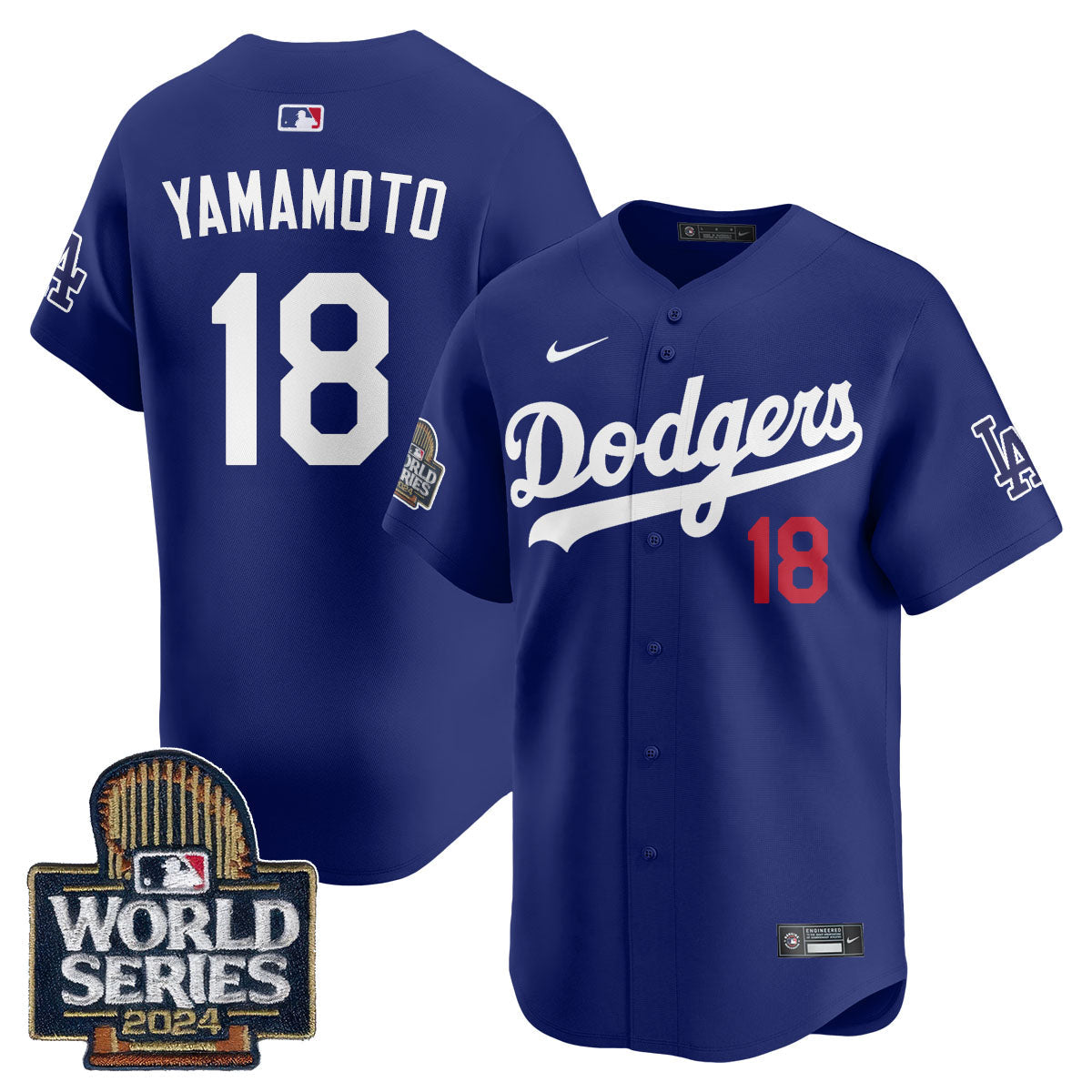 LAD World Series 2024 Jersey - All Stitched