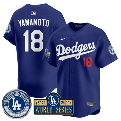 LAD World Series 2024 Jersey - All Stitched
