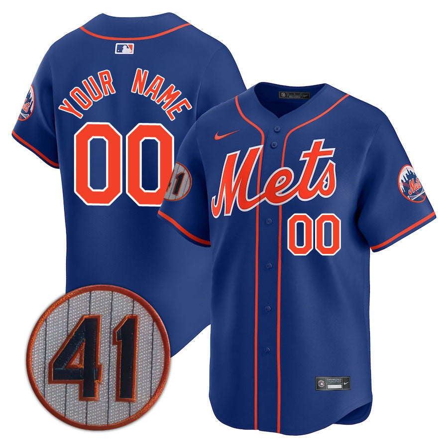 NYM Limited Custom Jersey -  Amazing Patch - All Stitched