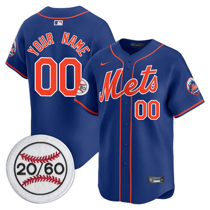 NYM Limited Custom Jersey -  Amazing Patch - All Stitched