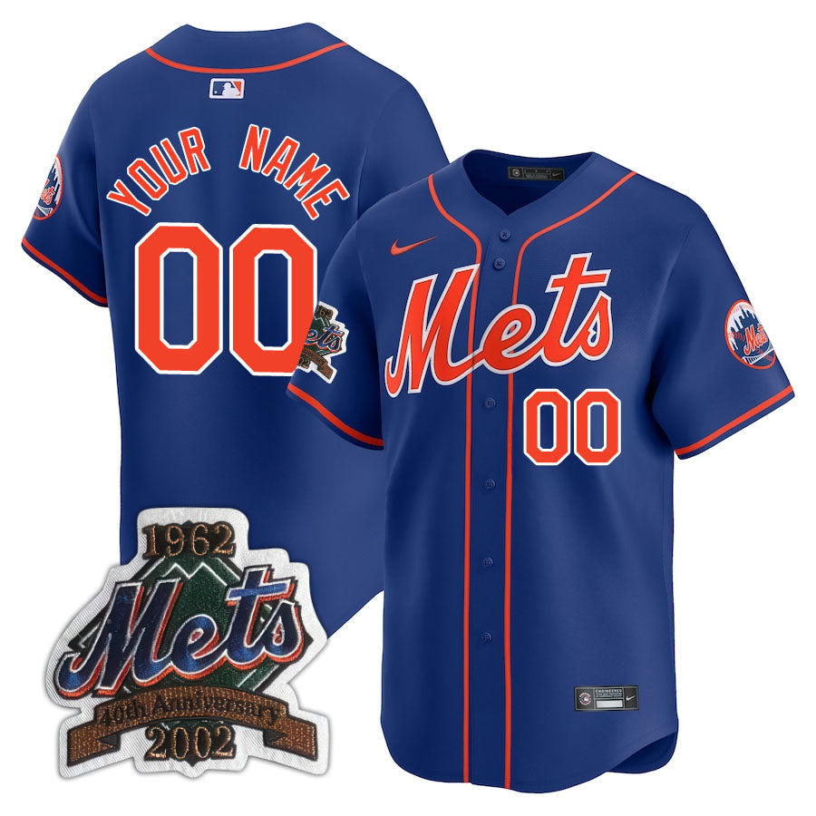 NYM Limited Custom Jersey -  Amazing Patch - All Stitched