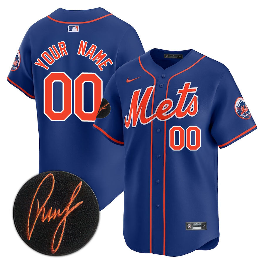NYM Limited Custom Jersey -  Amazing Patch - All Stitched