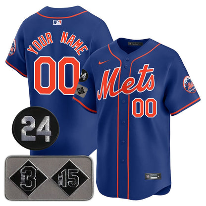 NYM Limited Custom Jersey -  Amazing Patch - All Stitched