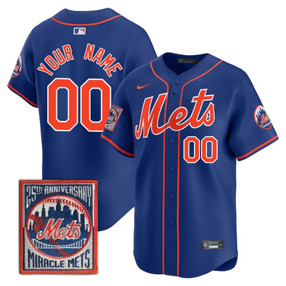 NYM Limited Custom Jersey -  Amazing Patch - All Stitched