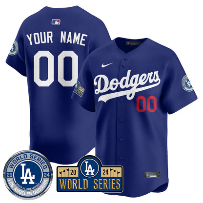 LAD World Series 2024 Custom Jersey - All Stitched