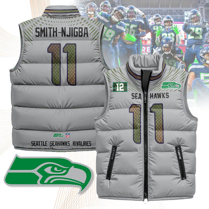 Seattle Seahawks Rivalry Series Puffer Vest