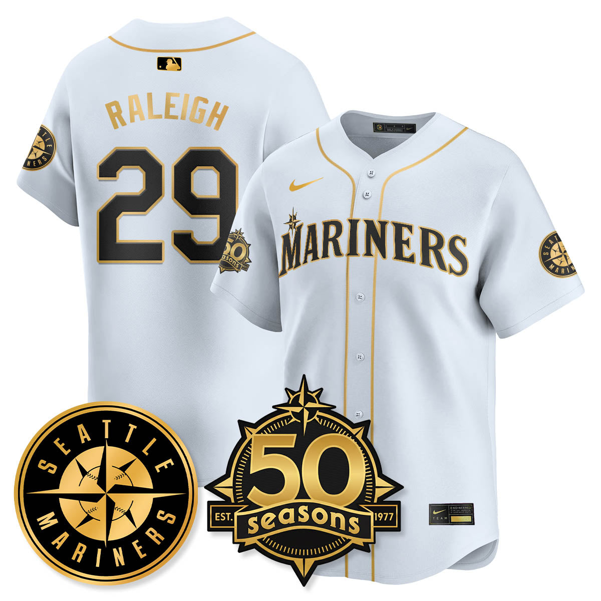 SEA Vapor Premier Limited Jersey - 50th Anniversary - All Stitched